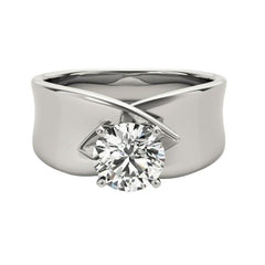 iiAthena Solitaire Moissanite Engagement Ring