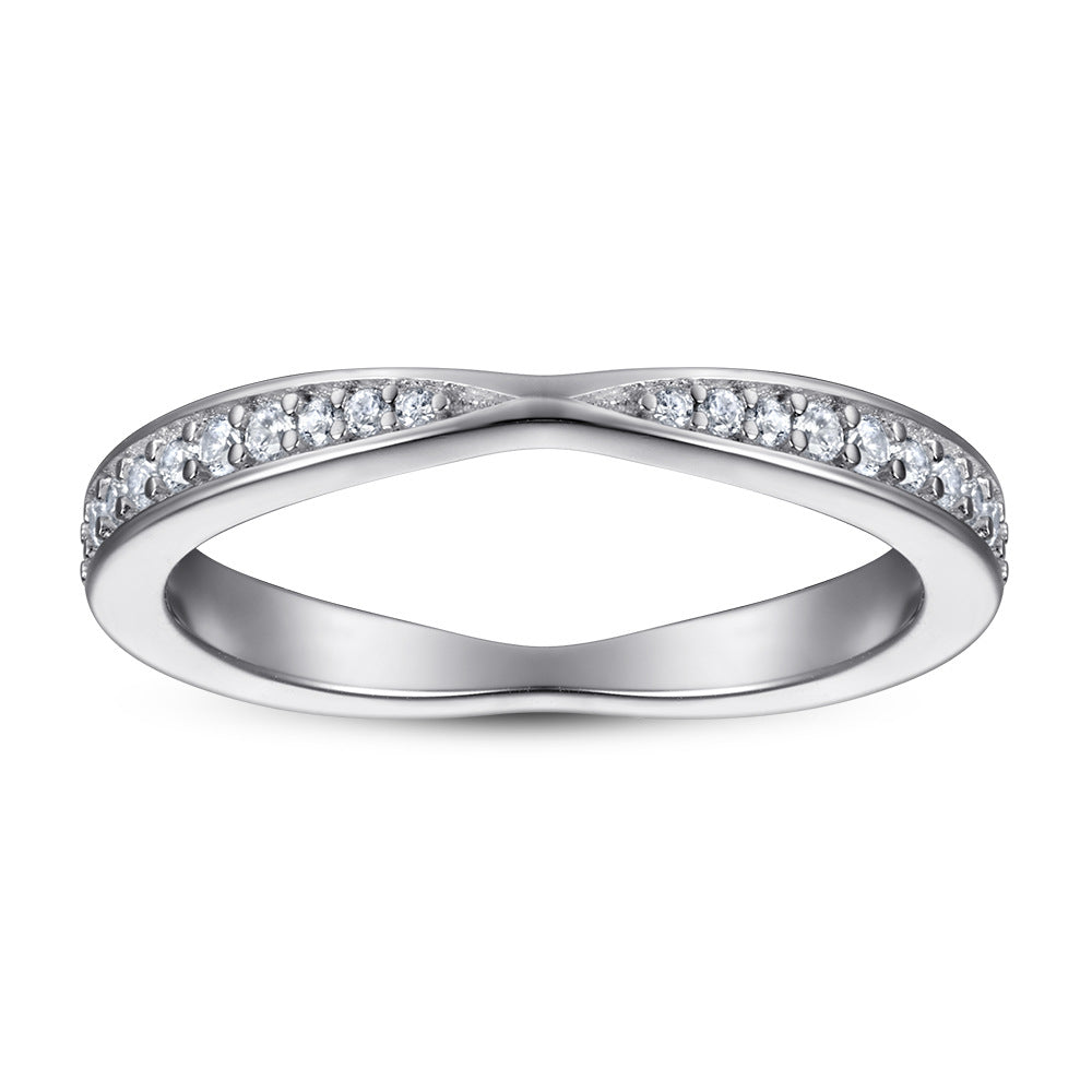 iiAthena Moissanite Eternity Ring For Women