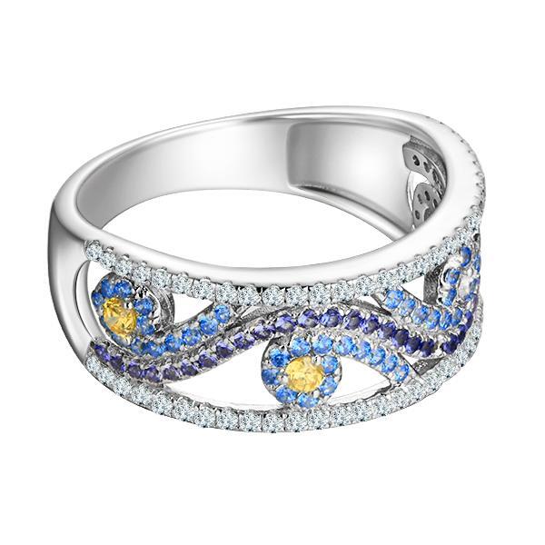 iiAthena Starry Night Wedding Ring For Women