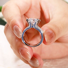 iiAthena Prong Setting Moissanite Engagement Ring